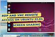 Enabling remote desktop sharing VNC on Linux Mint 1